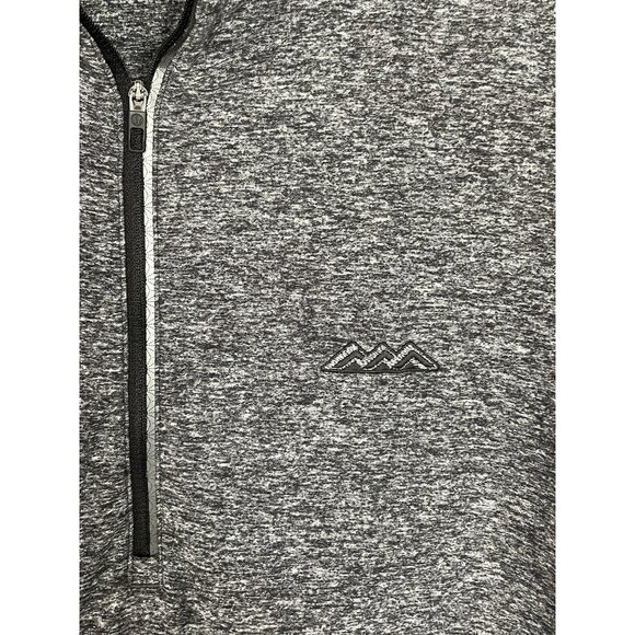 Lululemon Pullover Mens L Gray Surge Warm 1/2 Zip Long Sleeve Running Golf Top - Picture 2 of 6